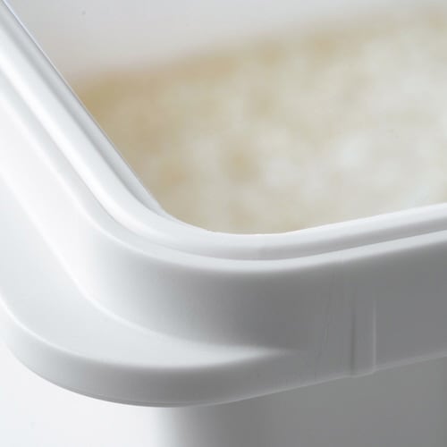 米びつ 6kg S密閉米びつ ホワイト