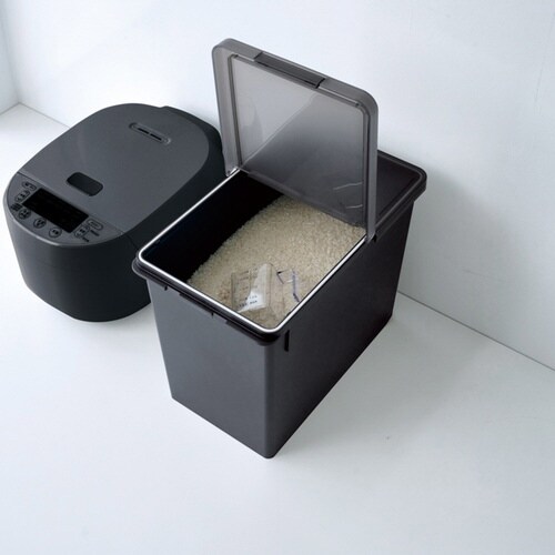 米びつ 12kg S密閉米びつ ブラック