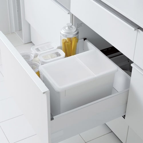 米びつ 12kg S密閉米びつ ホワイト