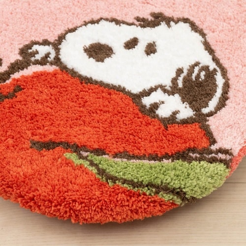 蓋カバー スヌーピー フレッシュフルーツ レッド