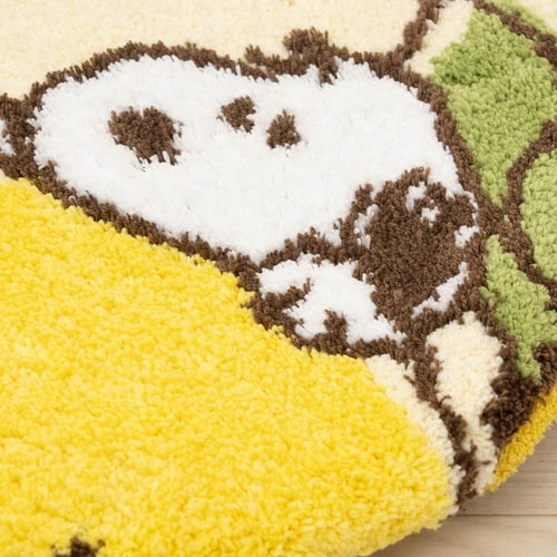 蓋カバー スヌーピー フレッシュフルーツ イエロー