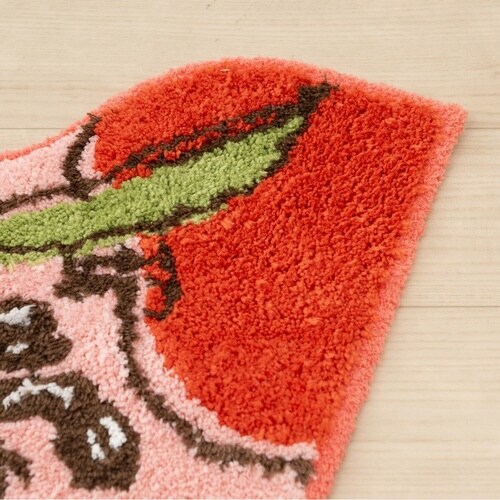 トイレマット スヌーピー レッド