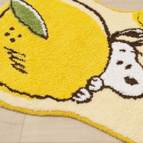 トイレマット スヌーピー イエロー