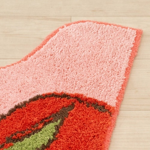 トイレマット スヌーピー レッド