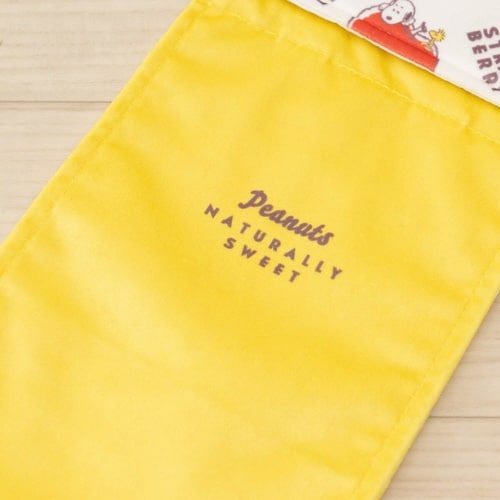 ペーパーホルダーカバー スヌーピー イエロー