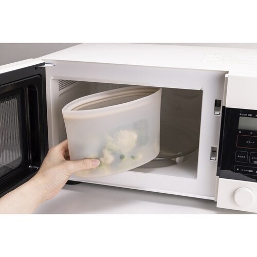 保存袋 1000ml ベージュグレー