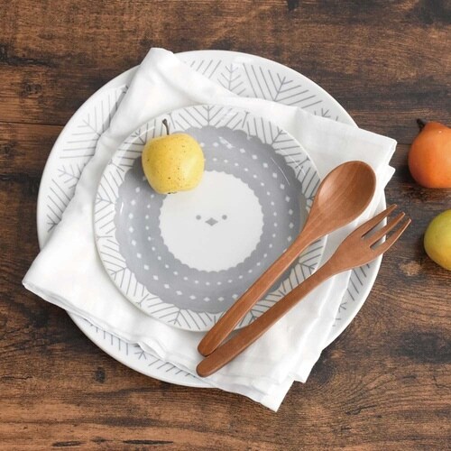 プレート 24cm sumica L シマエナガ