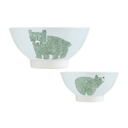 茶碗 Nordic Animals 飯碗 クマ