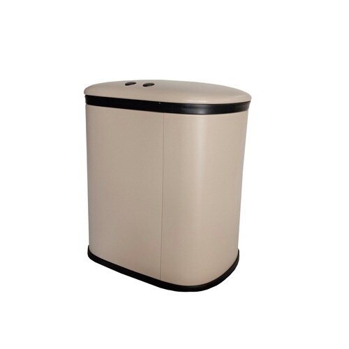ゴミ箱 5L 2分別 セパレ・ペダルビン ベージュ