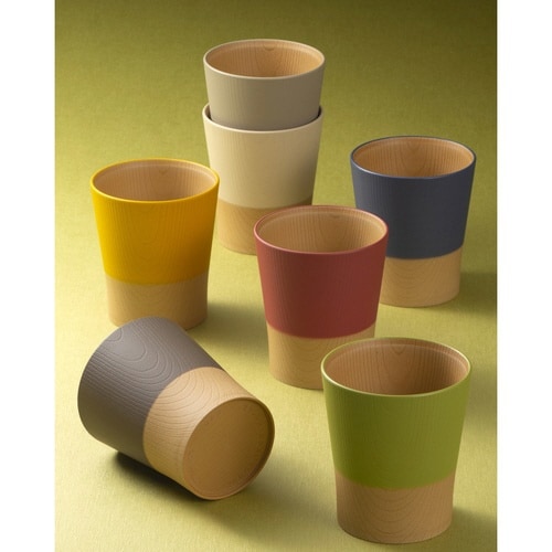 コップ 360ml やさしい彩り 抗菌 ウグイス