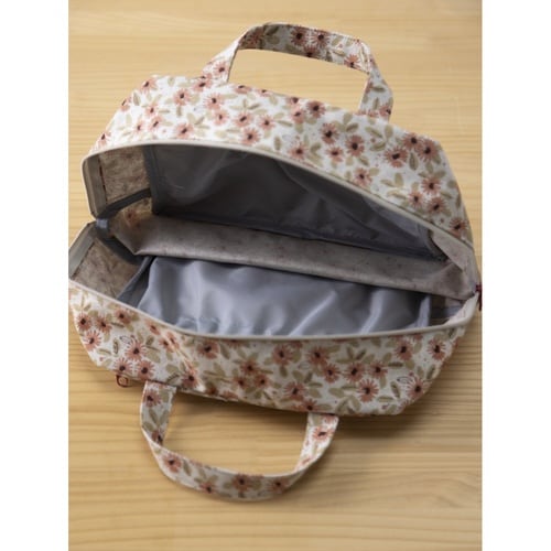 ポーチ ママポーチ 北欧小花 ピンク