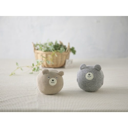 おもちゃ コロコロボール ブラウン