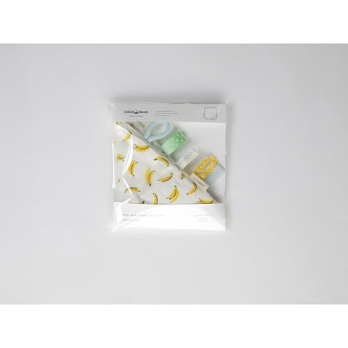 ベビー ハンカチ ニギニギハンカチ バナナ