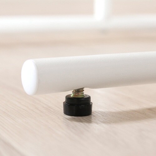 サイドテーブル 天板円型 ホワイト