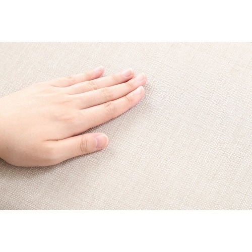 折りたたみ椅子 座面高47cm ベージュ