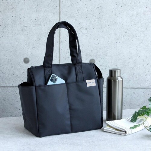 ランチバッグ 4ポケット保冷バッグ