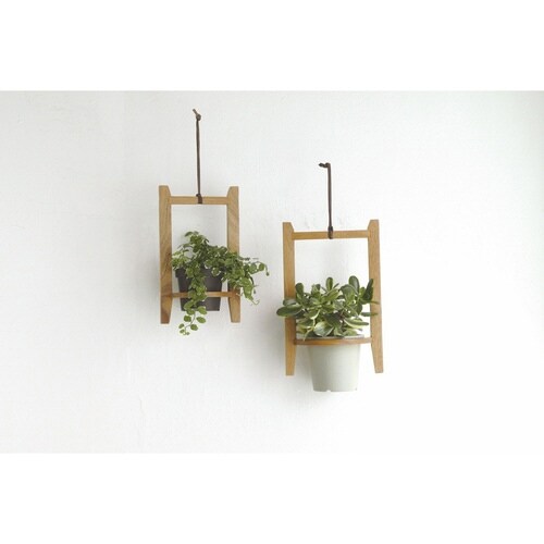 ポットハンガー ナインマーケ マホガニー