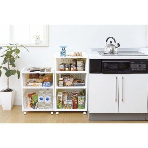 ラック ラコン 積み重ねラック ホワイト