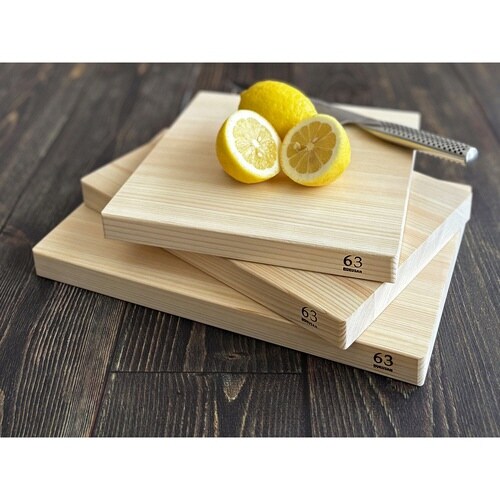 木製まな板 スクエア ロクサン 63 ひのき