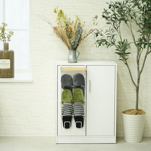 スリッパラック グルヴィ ホワイト