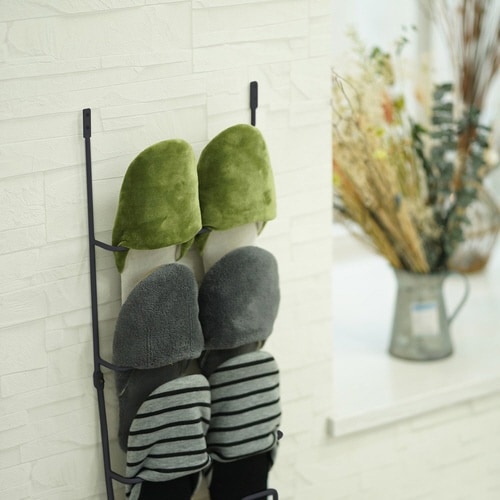 スリッパラック グルヴィ ブラック