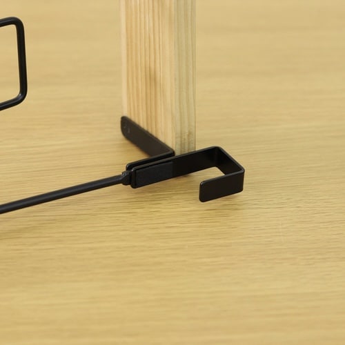 スリッパラック グルヴィ ブラック