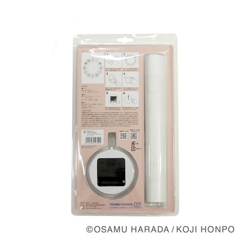 掛け時計 OSAMU GOODS ピンク
