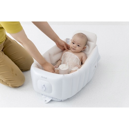 ベビーバス バスチェア ふかふか ステップアップ