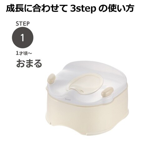 おまる 補助便座 トイサポ イス型 3WAY