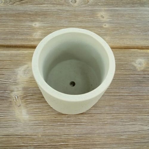 植木鉢 モノクローム ポット L ホワイト