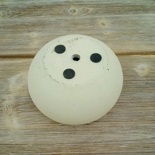 植木鉢 モノクローム ボールトレー S ホワイト