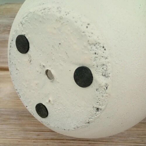 植木鉢 モノクローム ボールトレー L ホワイト