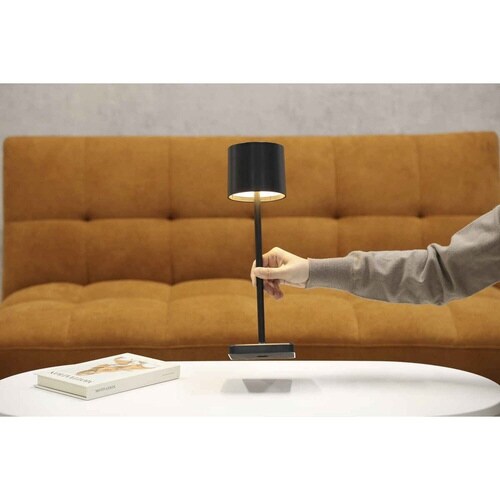 テーブルランプ LED 無段階調光 ブラック