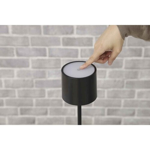 テーブルランプ LED 無段階調光 ブラック