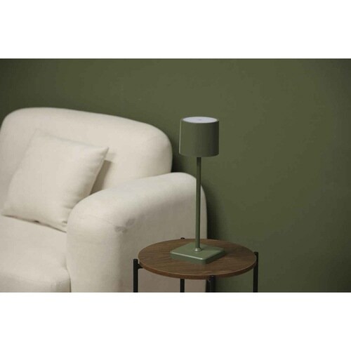 テーブルランプ LED 無段階調光 グリーン