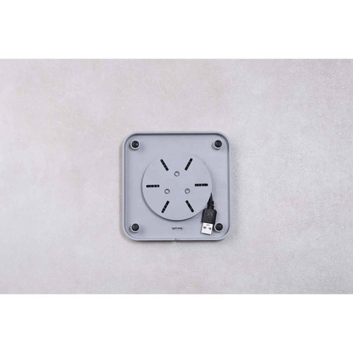 テーブルランプ LED 無段階調光 グレー