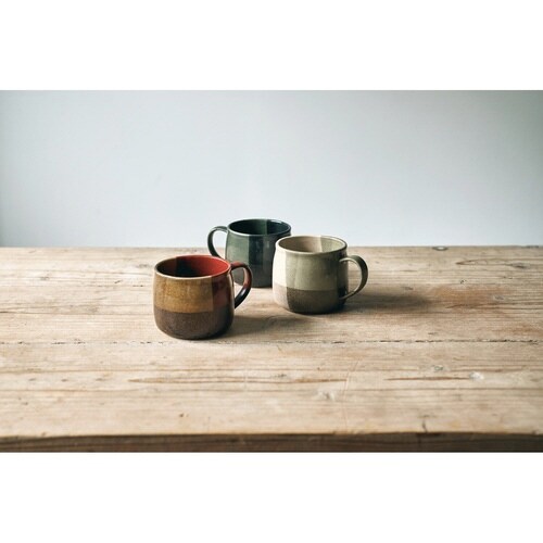 マグカップ 400ml トーンオントーン グレー