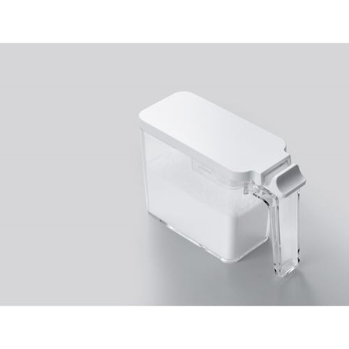 調味料ポット 450ml プッシュ式 ホワイト