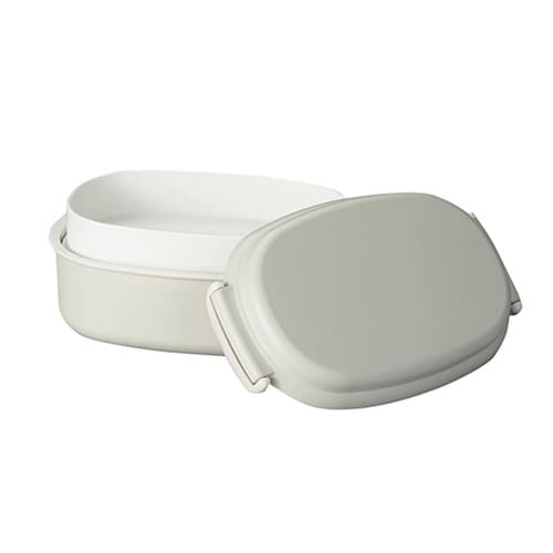 弁当箱 さっと洗えるお弁当箱 グレージュ