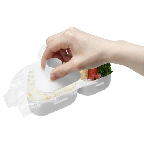 弁当箱 おにぎりランチケース大 ホワイト