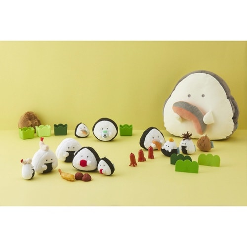 マスコット ぎゅっとおにぎりさん おにぎり 天むす