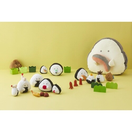 マスコット ぎゅっとおにぎりさん おにぎり イクラ