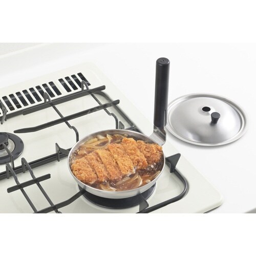 親子鍋 16cm IH対応 味壱 ステンレス製