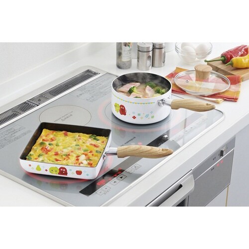 片手鍋 16cm IH対応 ガチャピン・ムック