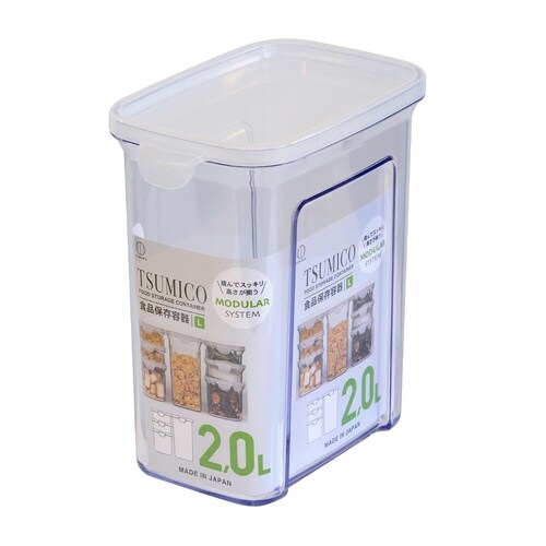 保存容器 TSUMICO Lサイズ 2L クリア