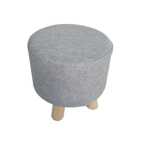 スツール ミニ 円型 座面高28cm グレー