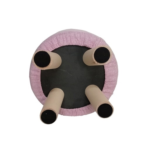 スツール ミニ 円型 座面高28cm ピンク