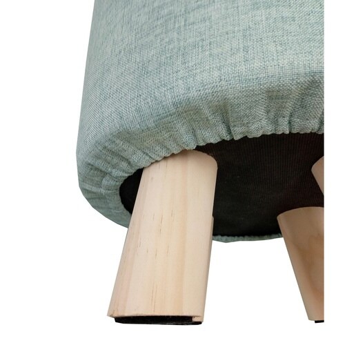 スツール ミニ 円型 座面高28cm グリーン