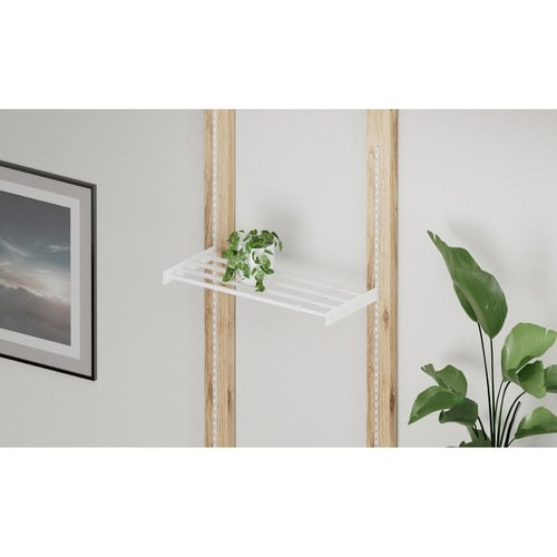 棚 伸縮ラック 50cm ラブリコ ホワイト