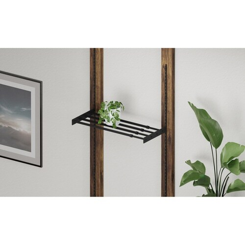 棚 伸縮ラック 50cm ラブリコ ブラック